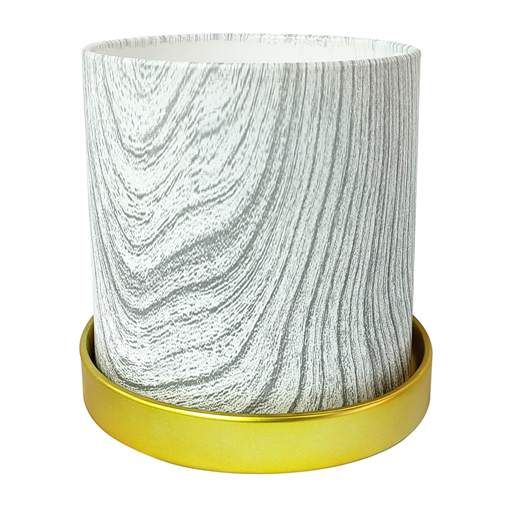 Gardenzone Desenli Seramik Saksı 13.3 x 13.3 x 13.3 Cm - Görsel 1