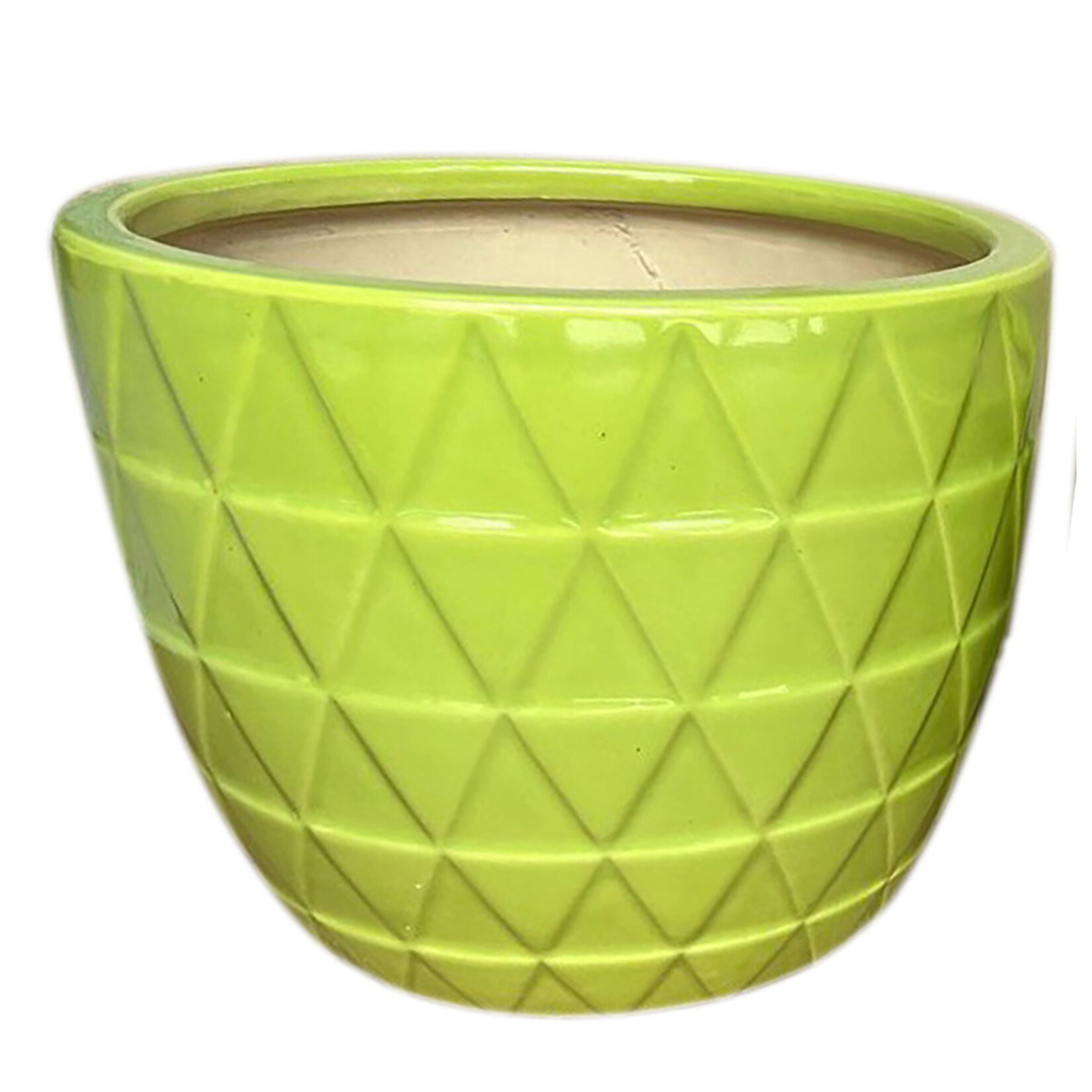 Gardenzone Büyük Boy Seramik Saksı (HG23-280) 28,5 Cm - Görsel 2