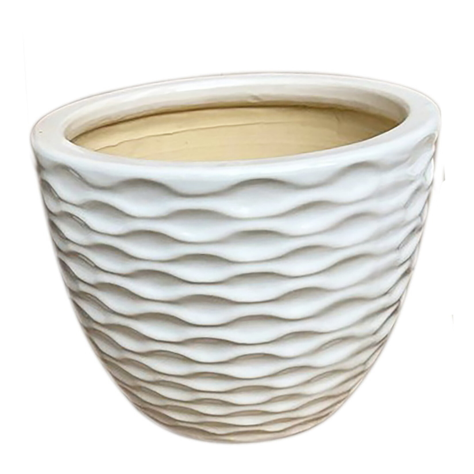 Gardenzone Küçük Boy Seramik Saksı (HG23-139) 15,5 Cm - Görsel 3