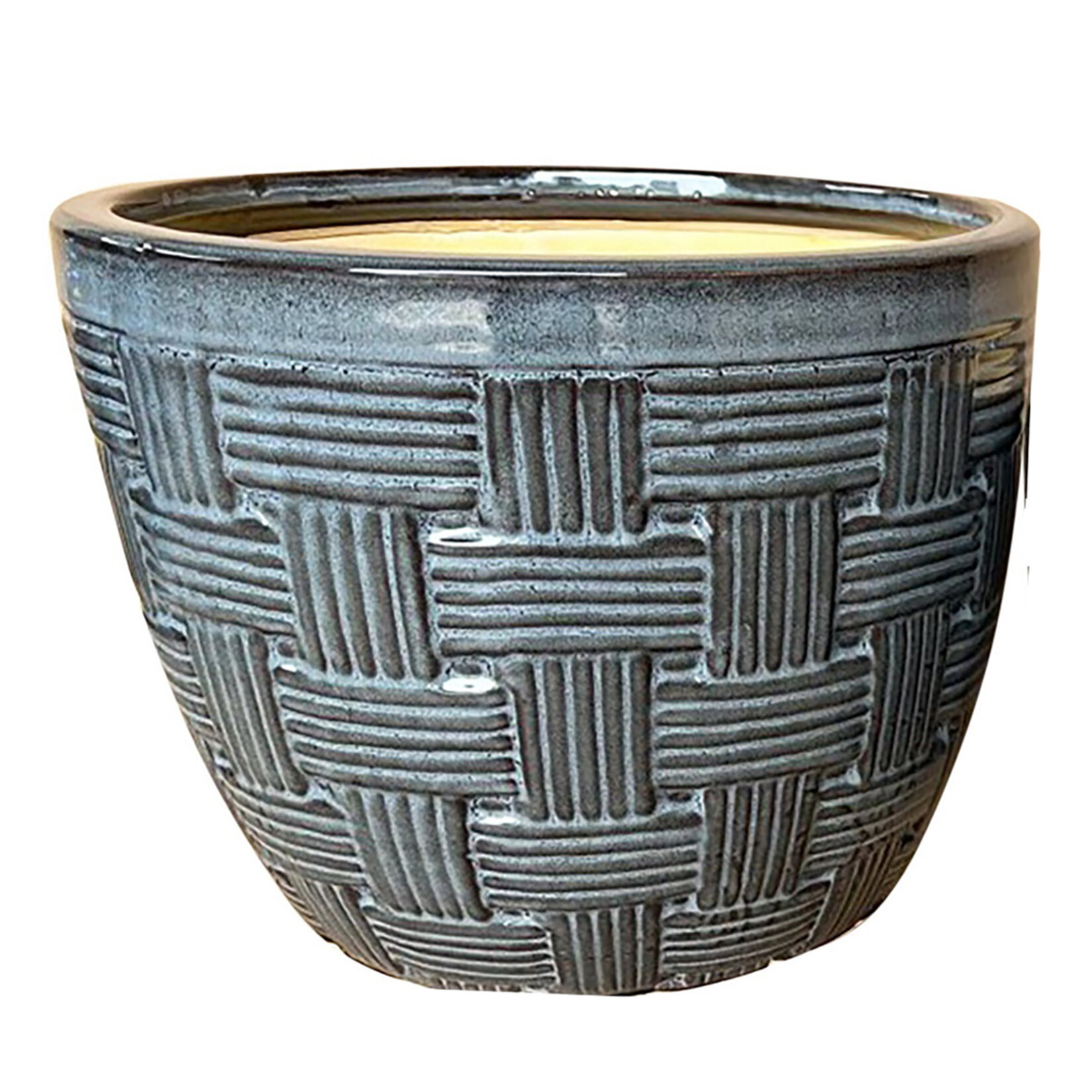 Gardenzone Büyük Boy Seramik Saksı (HG23-414) 28,5 Cm - Görsel 2