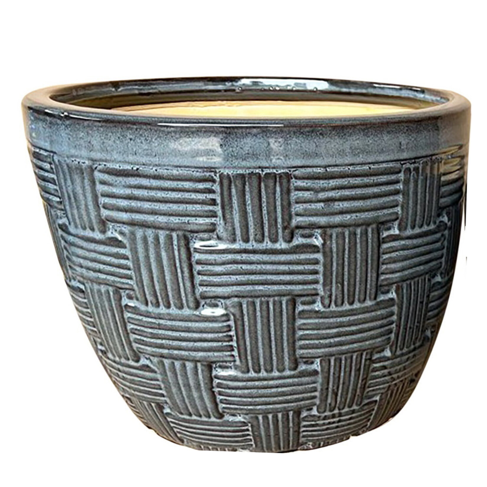 Gardenzone Orta Boy Seramik Saksı (HG23-414) 22 Cm - Görsel 2