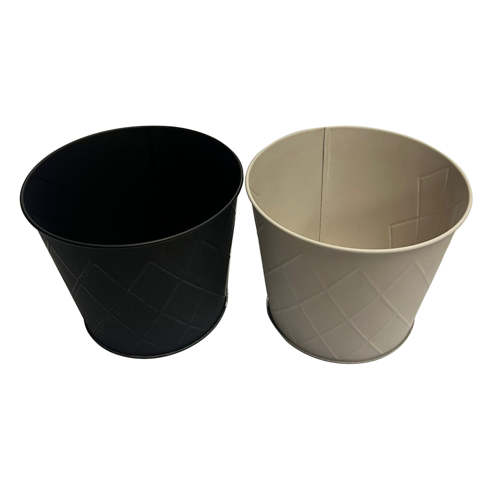 Gampaş Metal Saksı Büyük Boy - Görsel 1