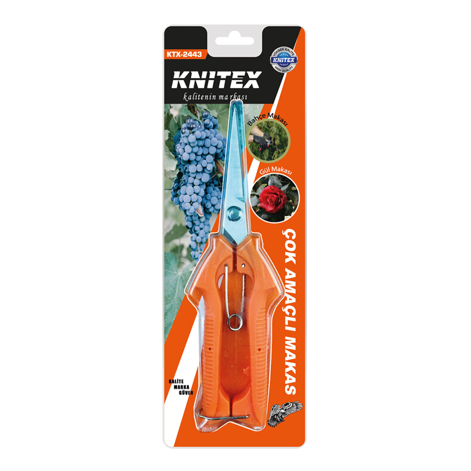 Knitex Çok Amaçlı Makas 180 Mm