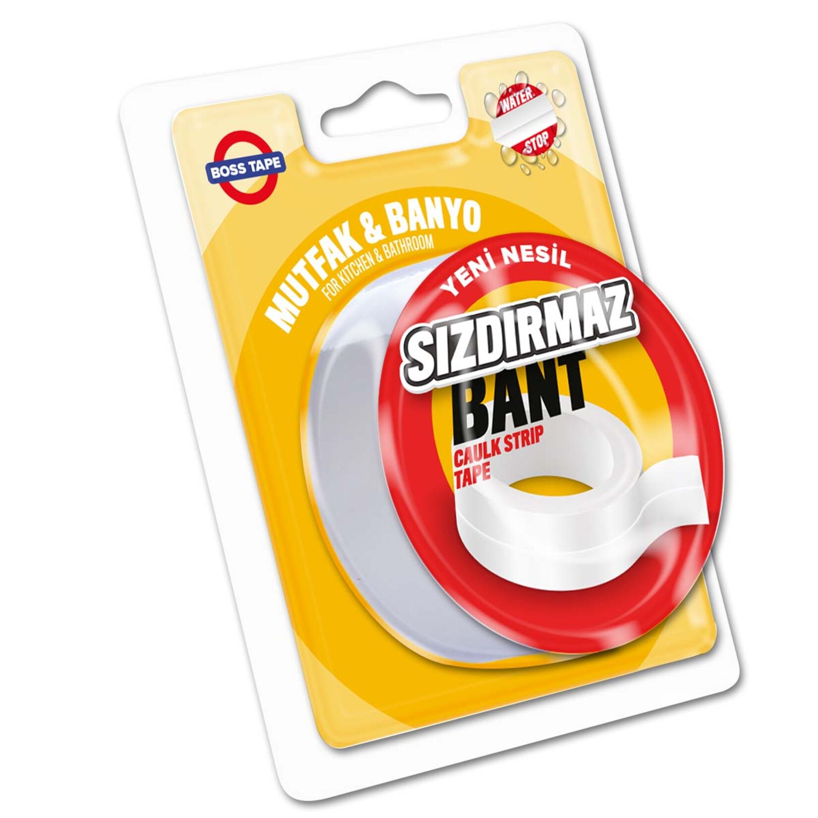 Boss Tape Banyo Lavabo Kenar Sızdırmazlık Bandı - Görsel 1