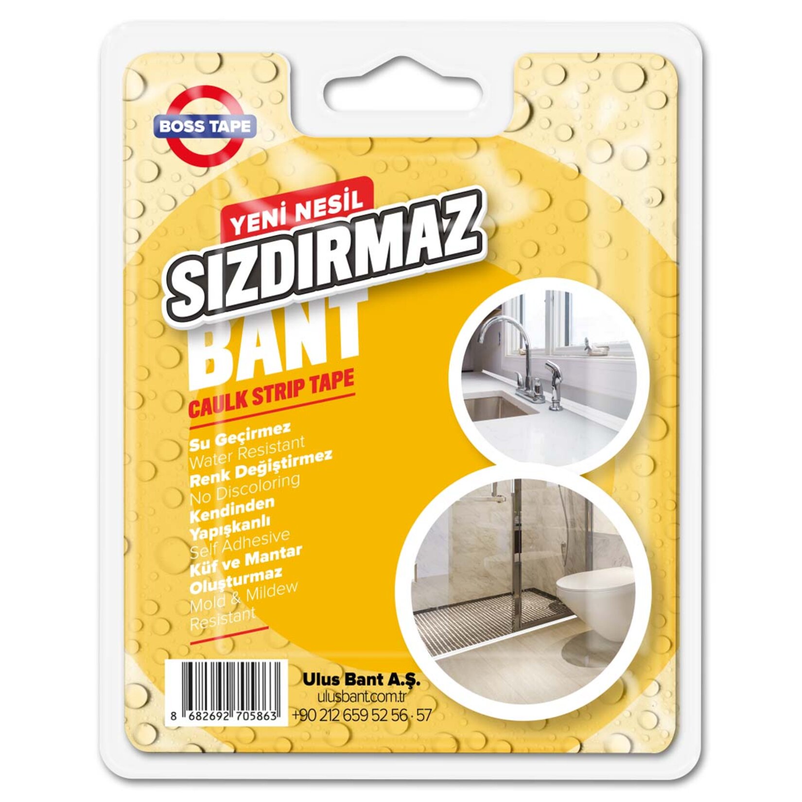 Boss Tape Banyo Lavabo Kenar Sızdırmazlık Bandı - Görsel 2