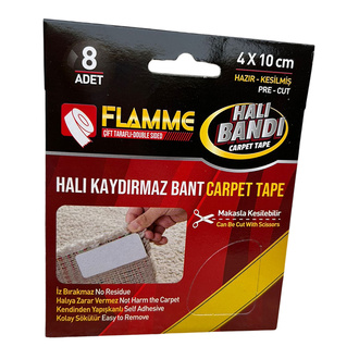 Flamme Halı Kaydırmaz Bant 8'li