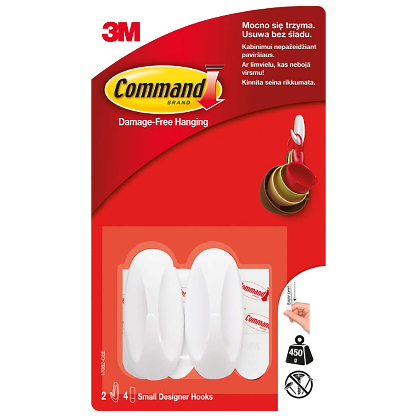 Command Küçük Boy Askı 2 Adet