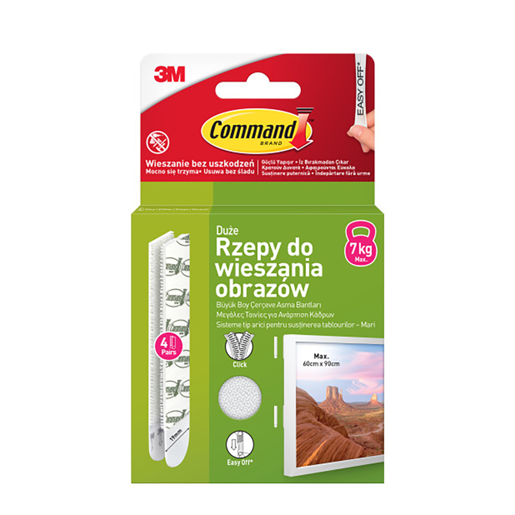 Command (TM) Büyük Boy Cırt Cırt Bant 17206