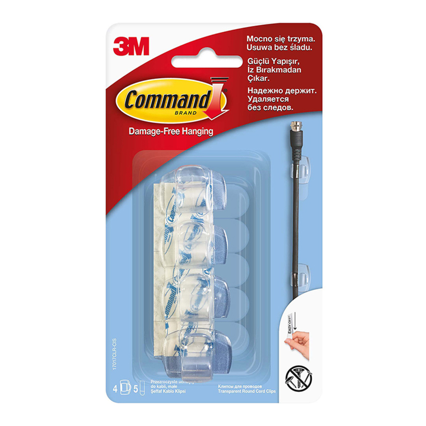 Command&nbsp;Şeffaf&nbsp;Kablo&nbsp;Düzenleyici