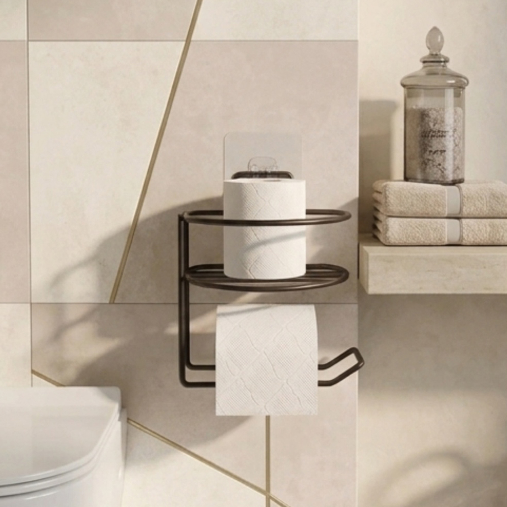 Farist Bath Yedekli Tuvalet Kağıtlık