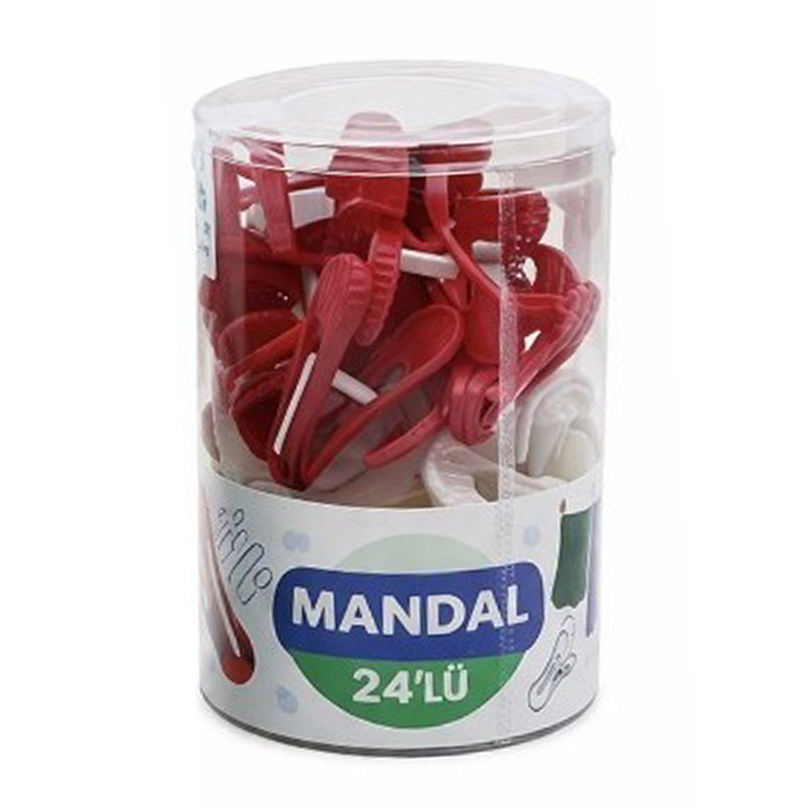 Bee Home Yaysız Paslanmaz Mandal 24'lü - Görsel 4