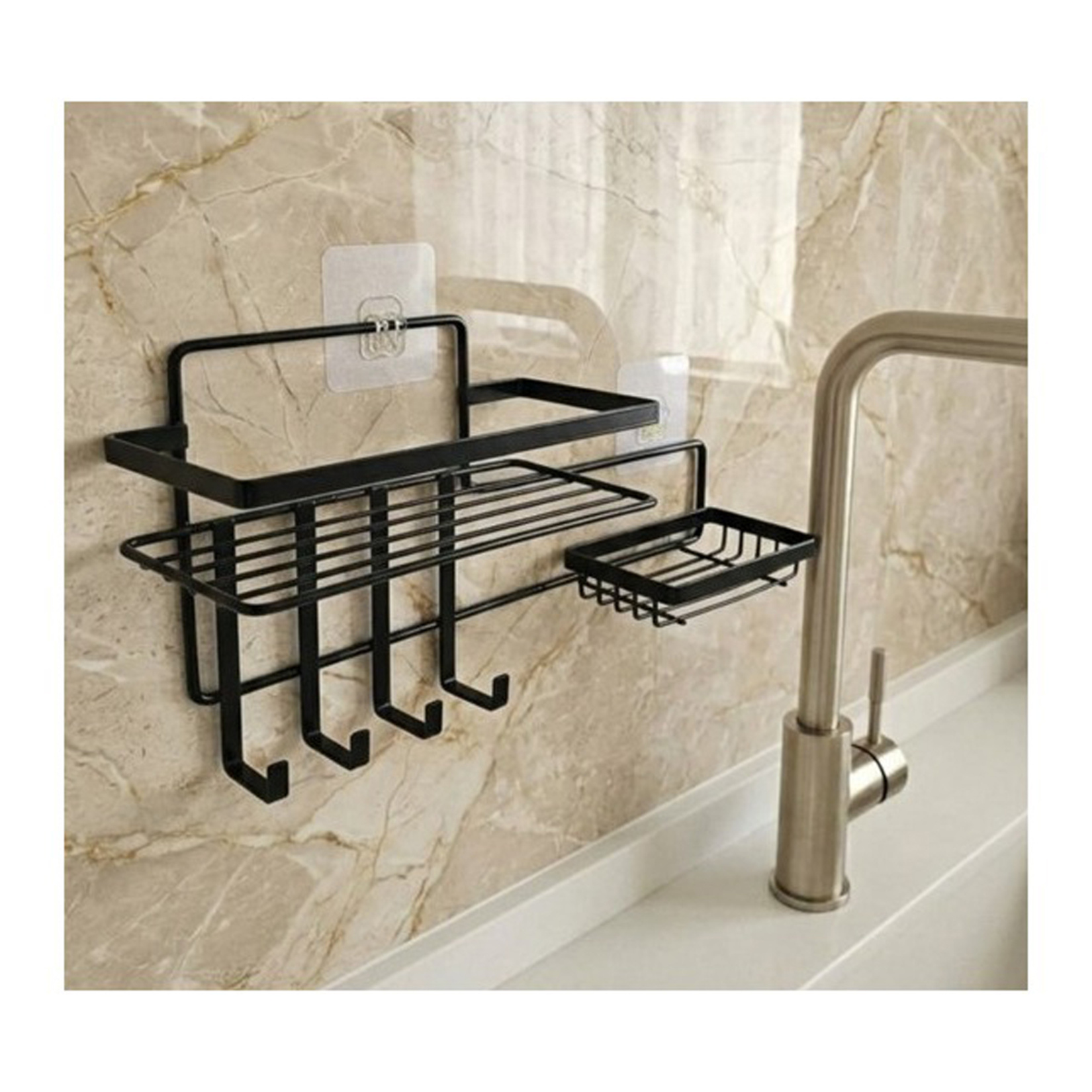 Farist Bath Çok Amaçlı Banyo Düzenleyici Siyah