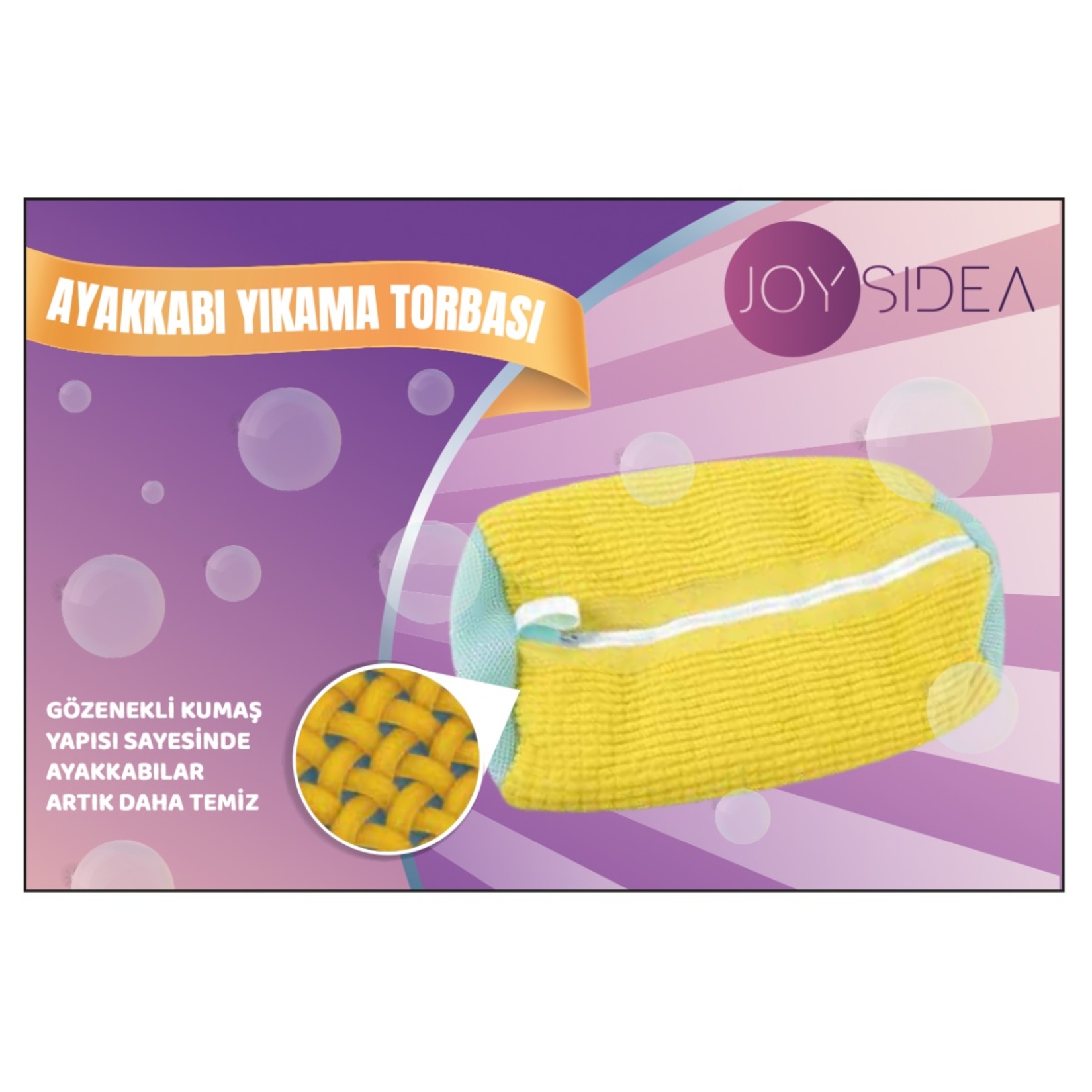 Joysidea Ayakkabı Yıkama Çantası JY-35 - Görsel 1