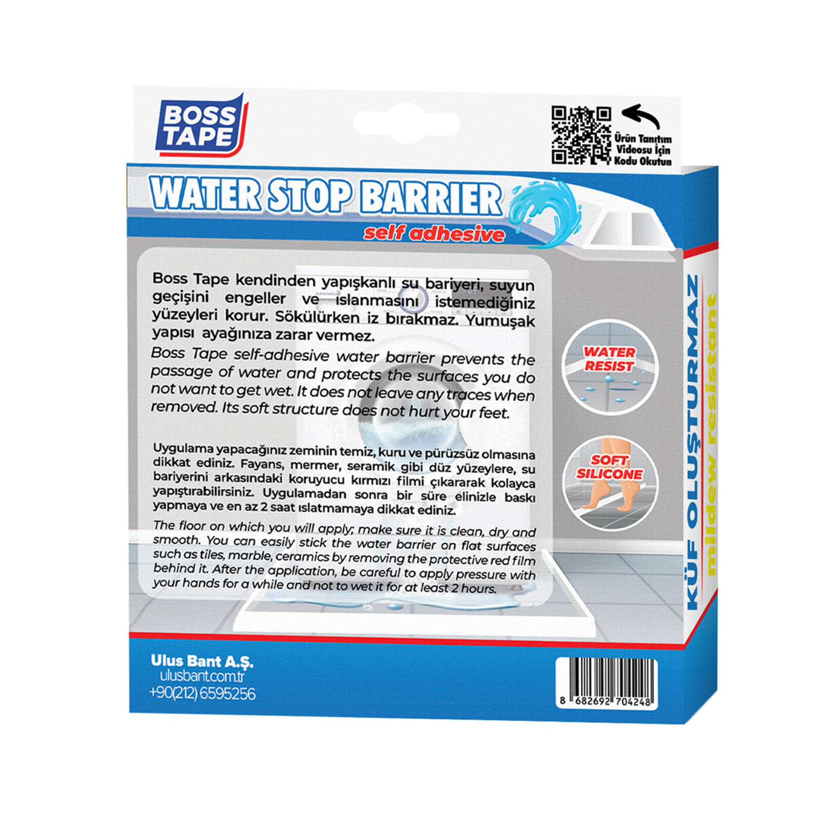 Boss Tape Su Bariyeri Beyaz 2 M - Görsel 3