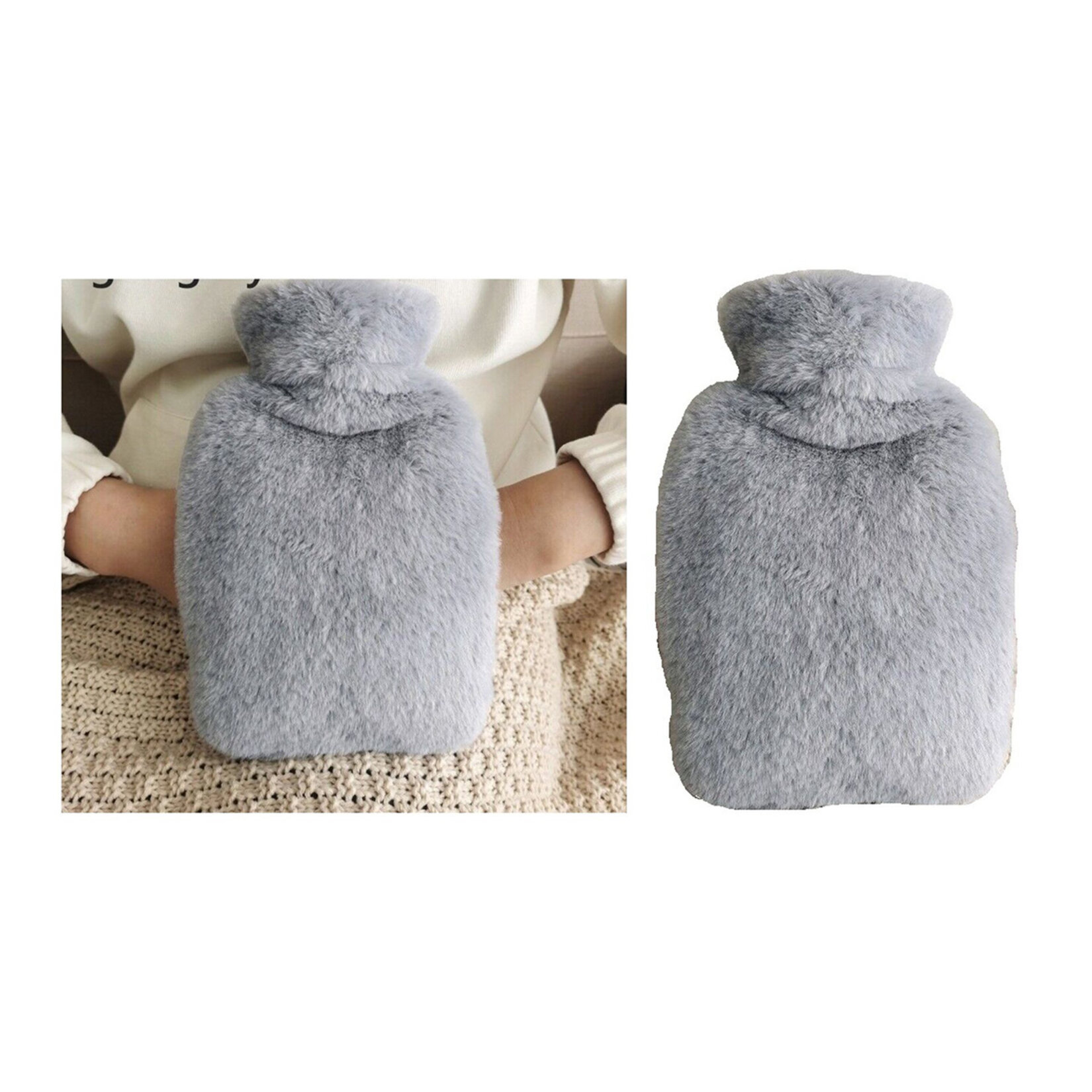 Sia Peluş Yan Cepli Sıcak Su Torbası 750 Ml - Görsel 1