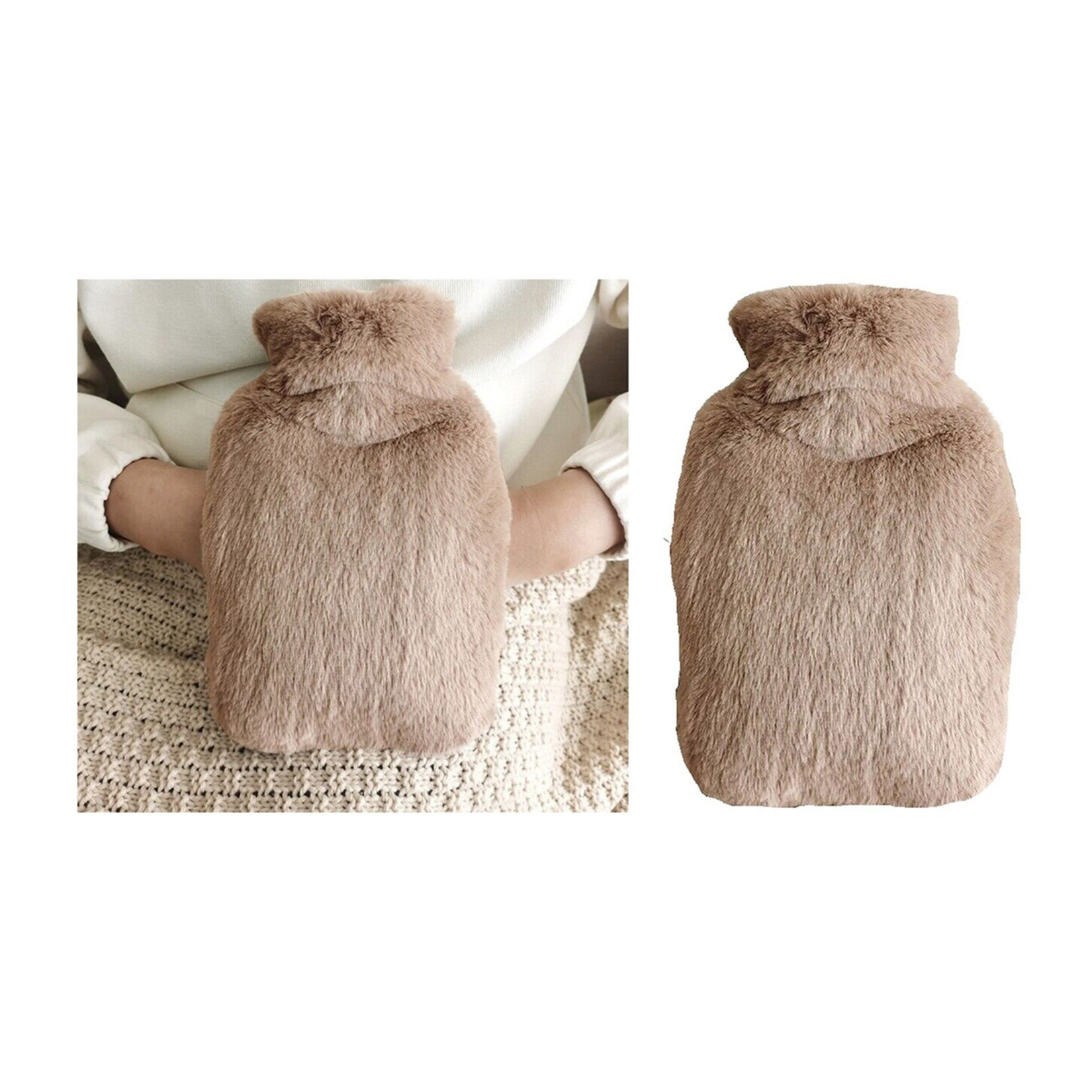 Sia Peluş Yan Cepli Sıcak Su Torbası 750 Ml - Görsel 4