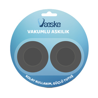 Vaeske Vakumlu Metal Askılık 2'li VS-210