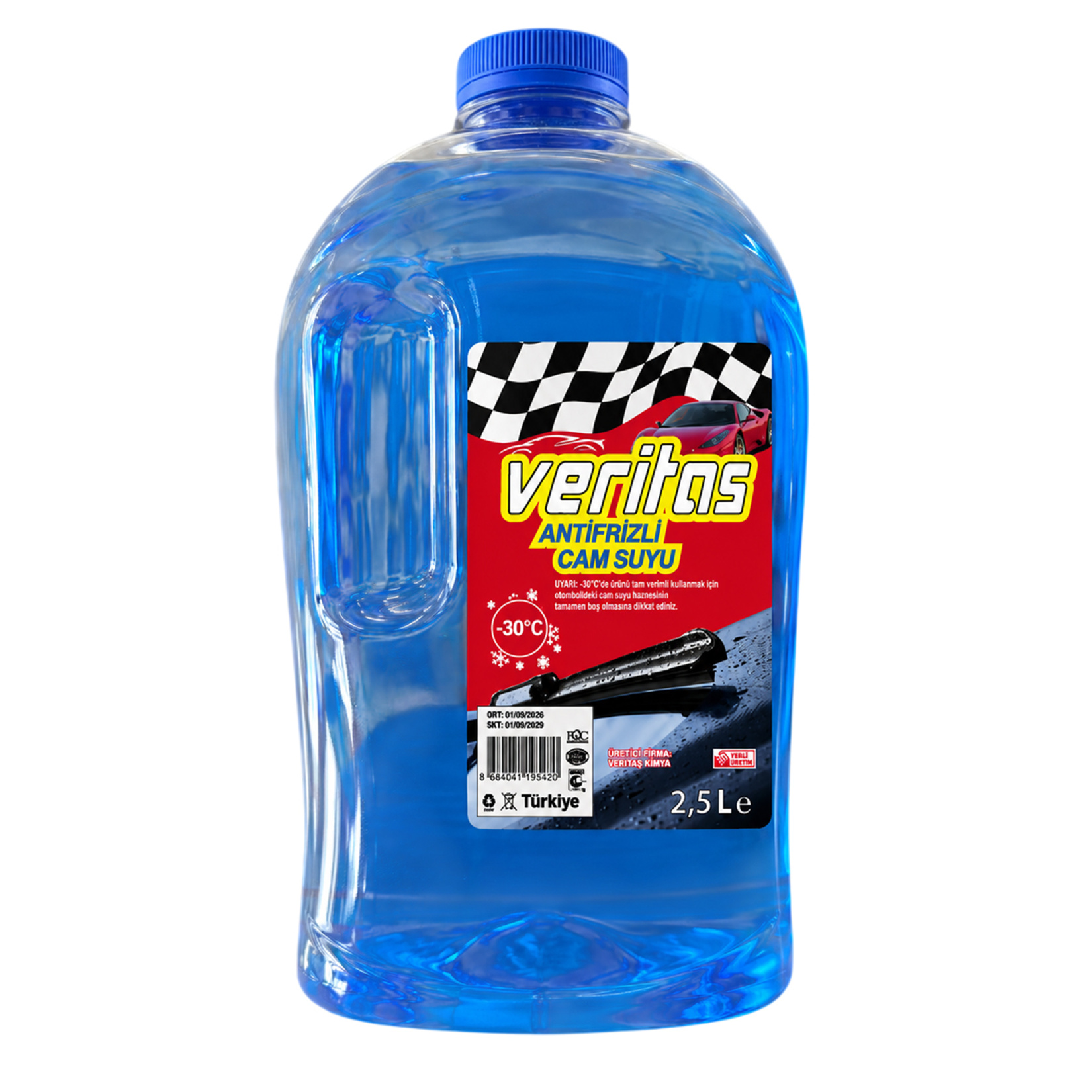 Veritas -30 Antifrizli Oto Cam Suyu 2.5 L