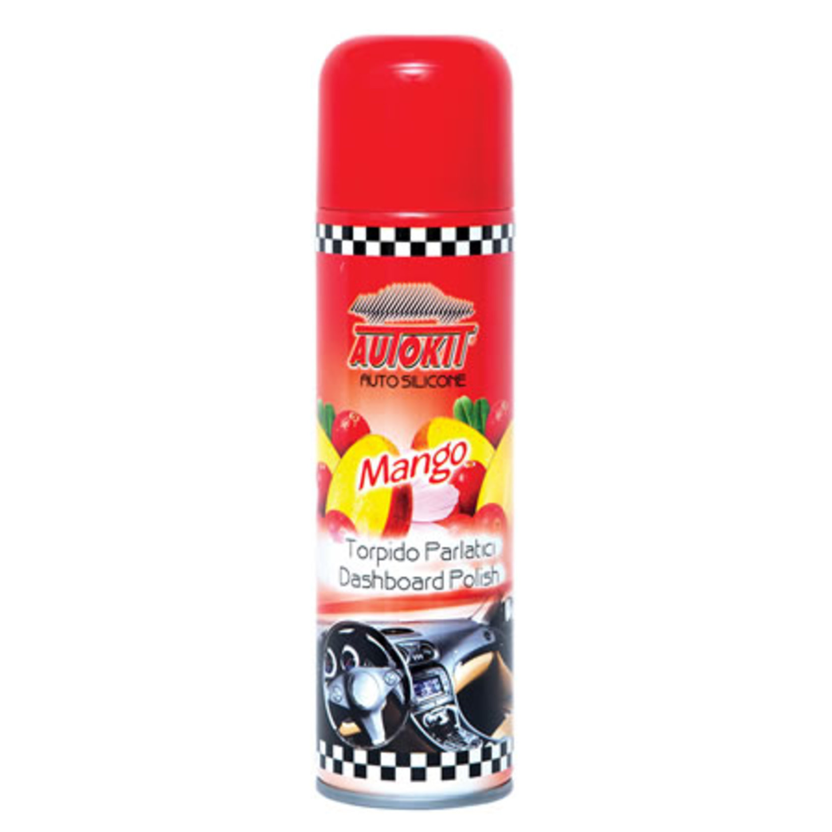 Torpido Parlatıcı Kokulu Oto Silikonu Mango 220 Ml