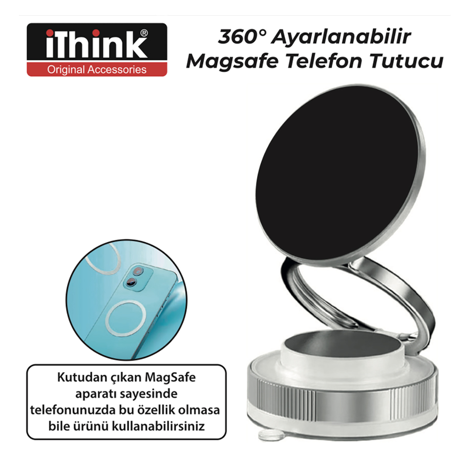 I'think Ayarlanabilir Magsafe Telefon Tutucu CH-1150