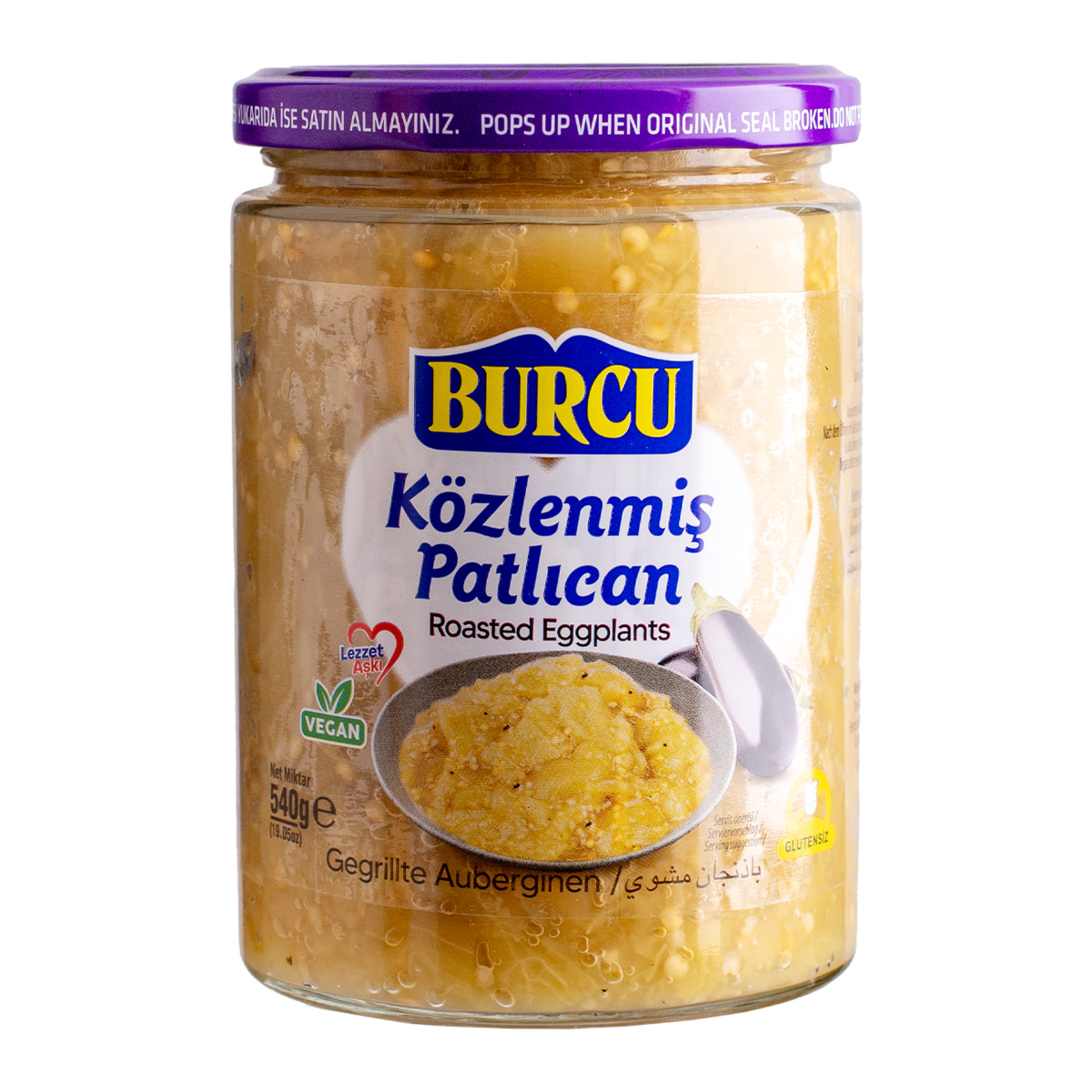 Burcu Közlenmiş Patlıcan 540 G