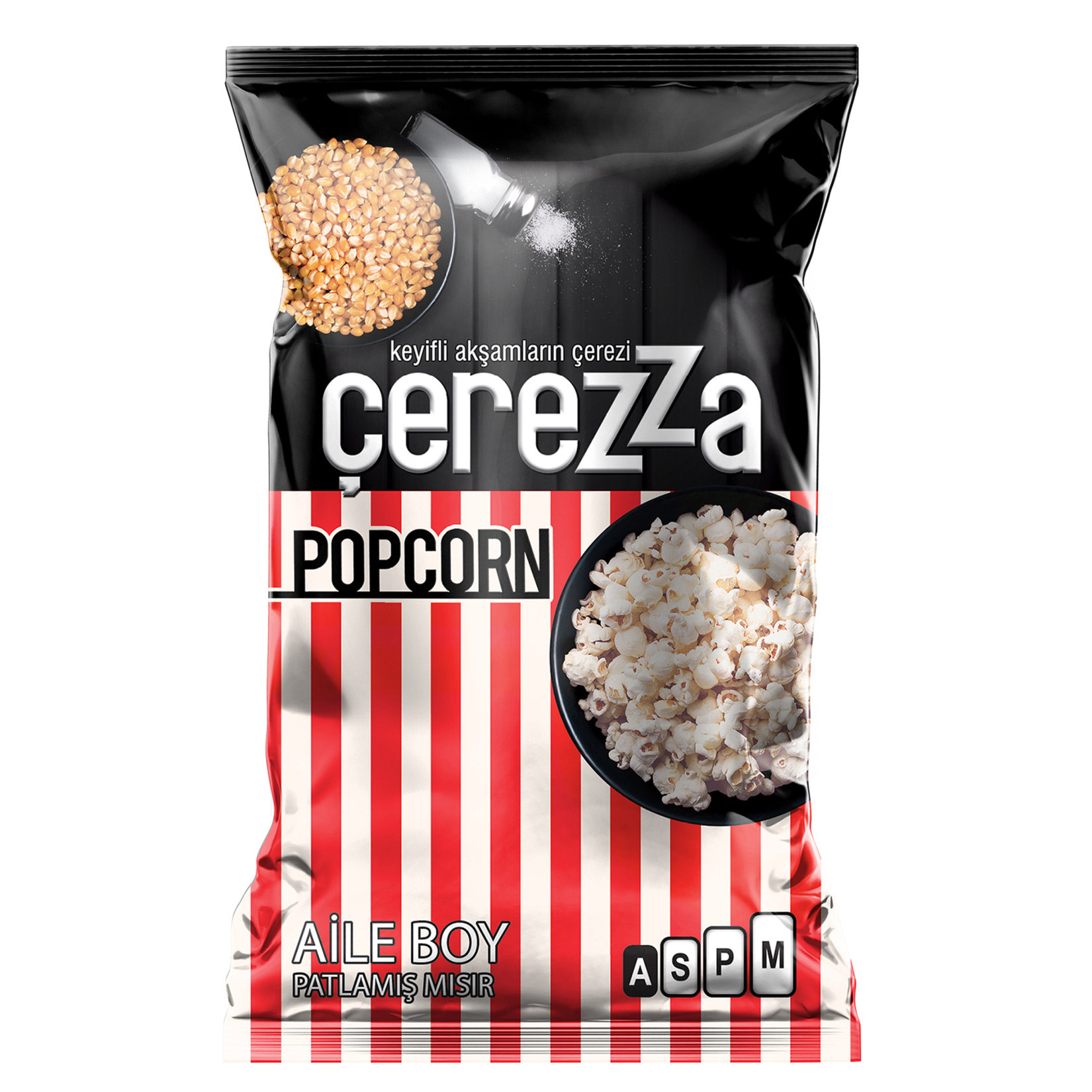Çerezza Popcorn Aile Boy 34 G