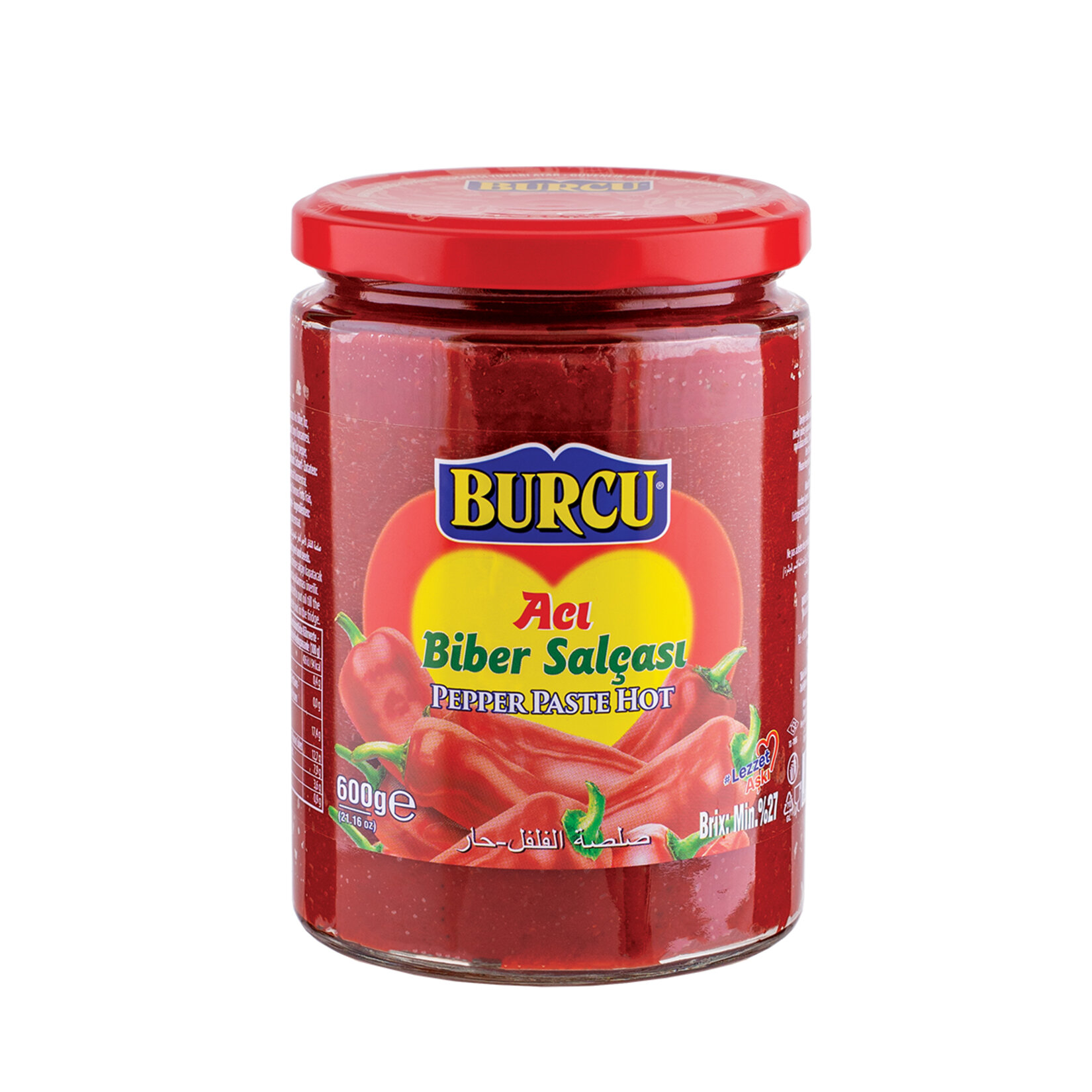 Burcu Acı Biber Salçası 600 G