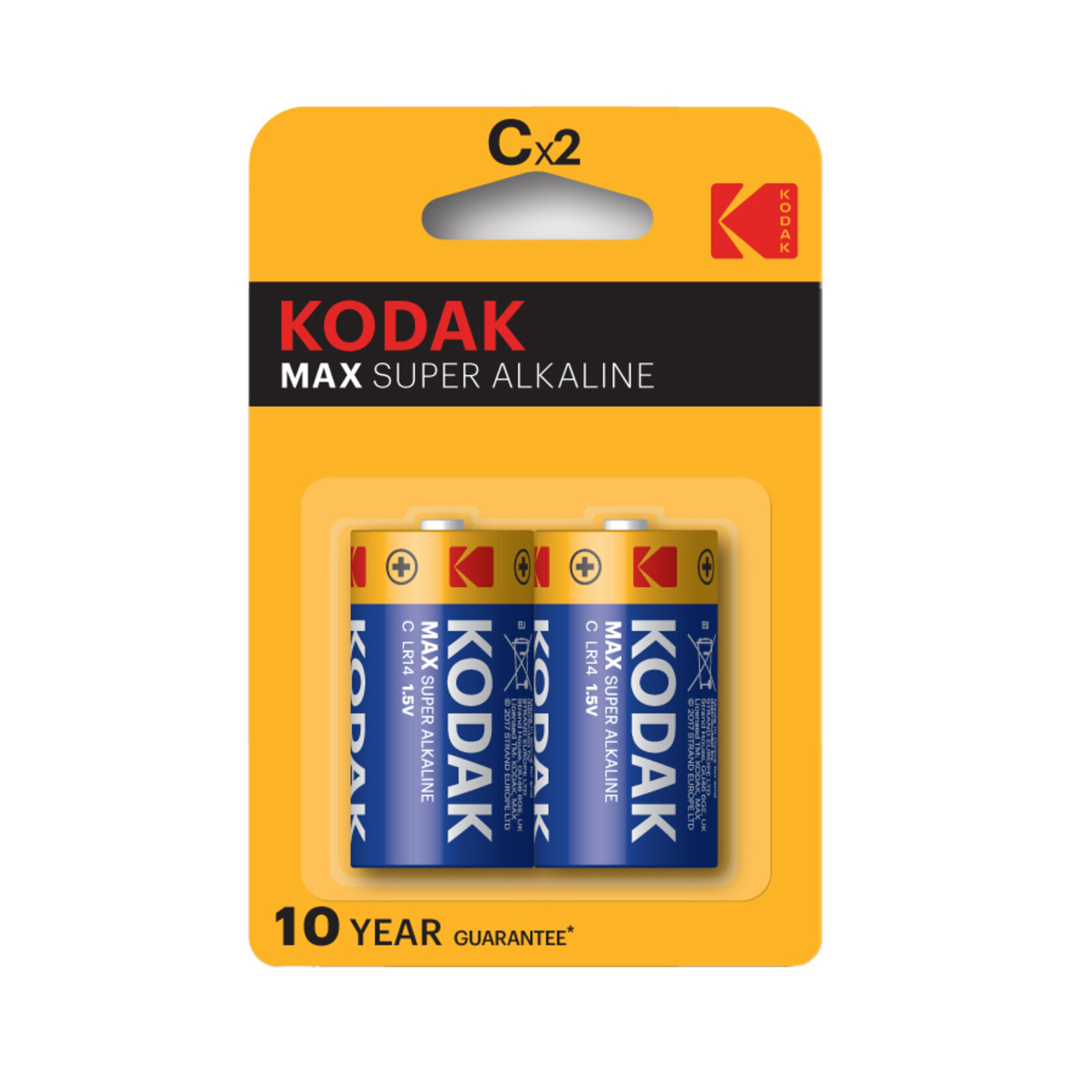 Kodak Max Orta Alkalin Pil 2'li