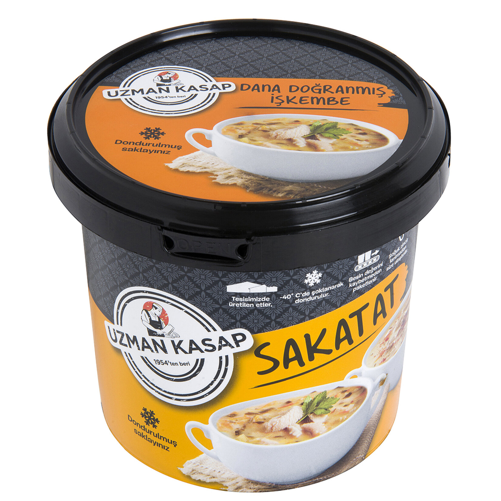 Uzman Kasap Dana Doğranmış İşkembe Dondurulmuş 500 G