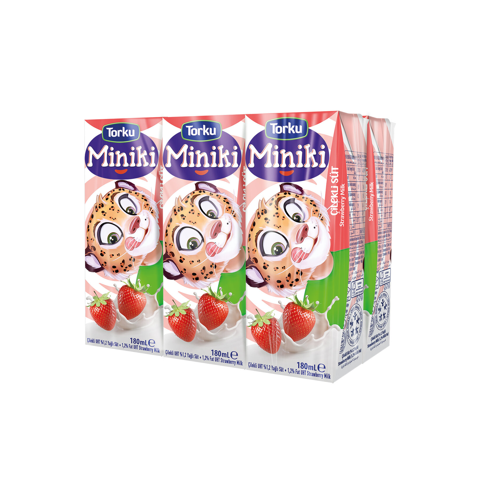 Torku Süt Çilekli 6X180 Ml