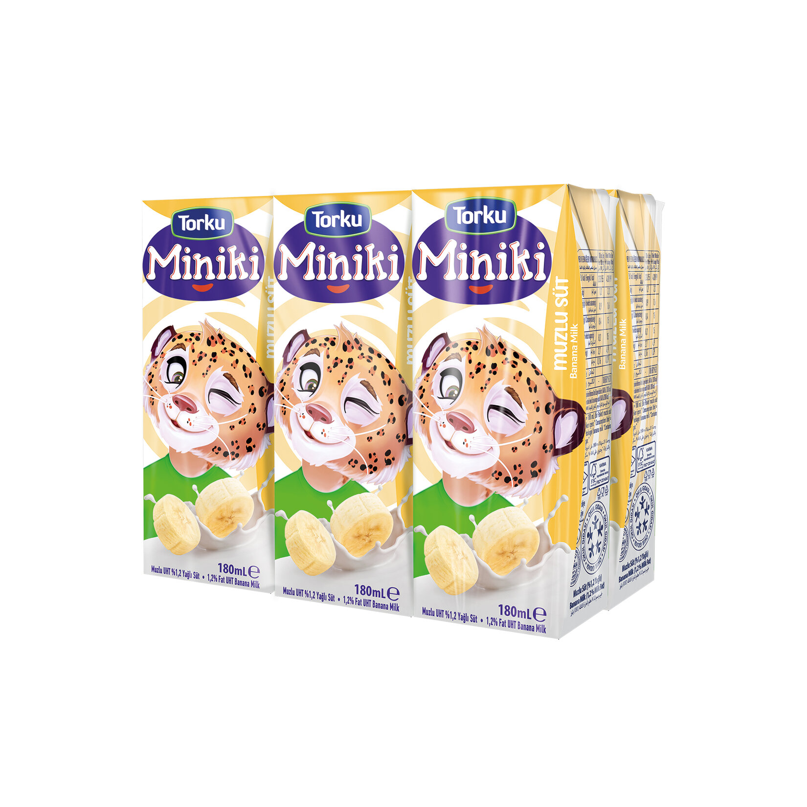 Torku Miniki Muzlu Süt 6X180 Ml