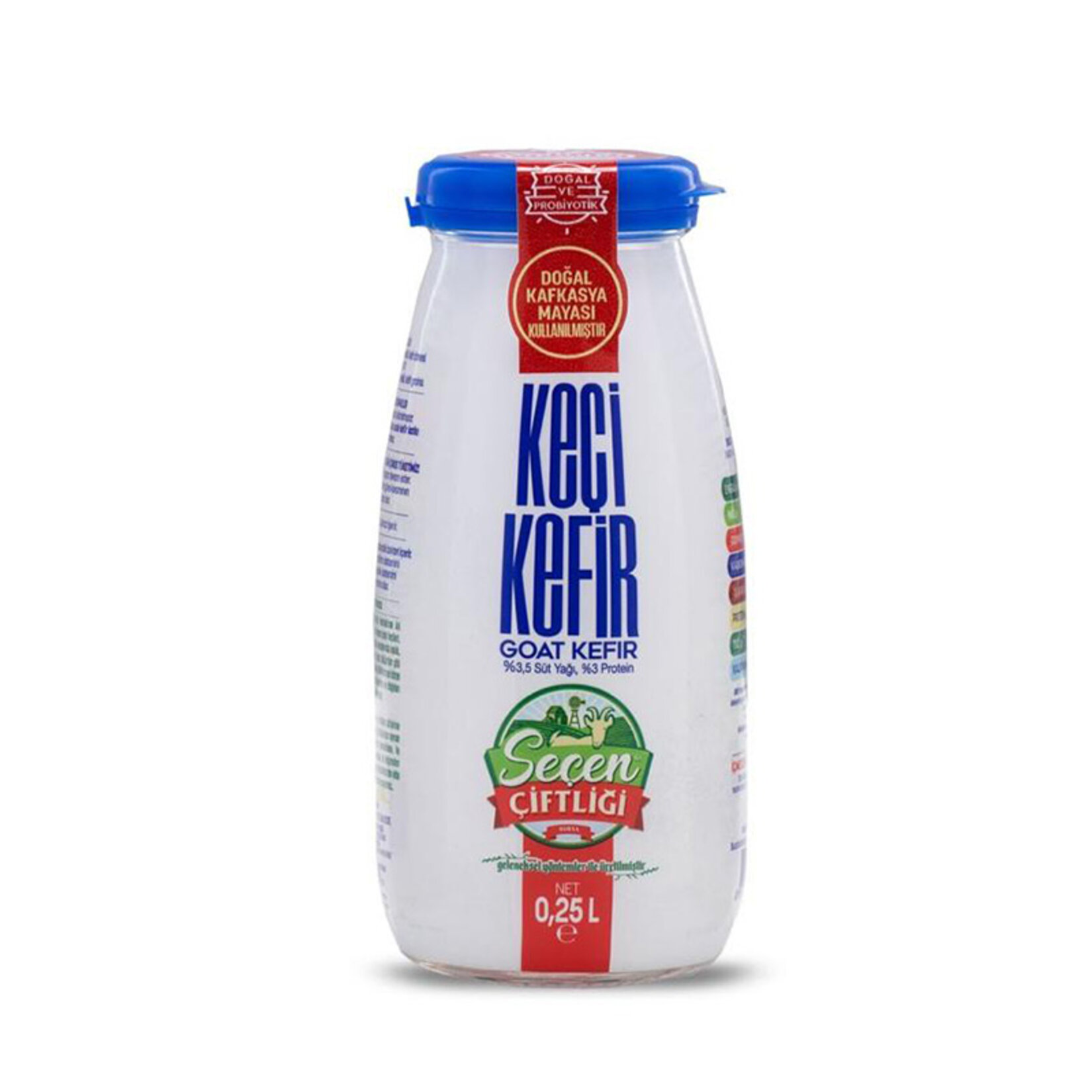 Seçen Çiftliği Keçi Sütünden Kefir 250Ml