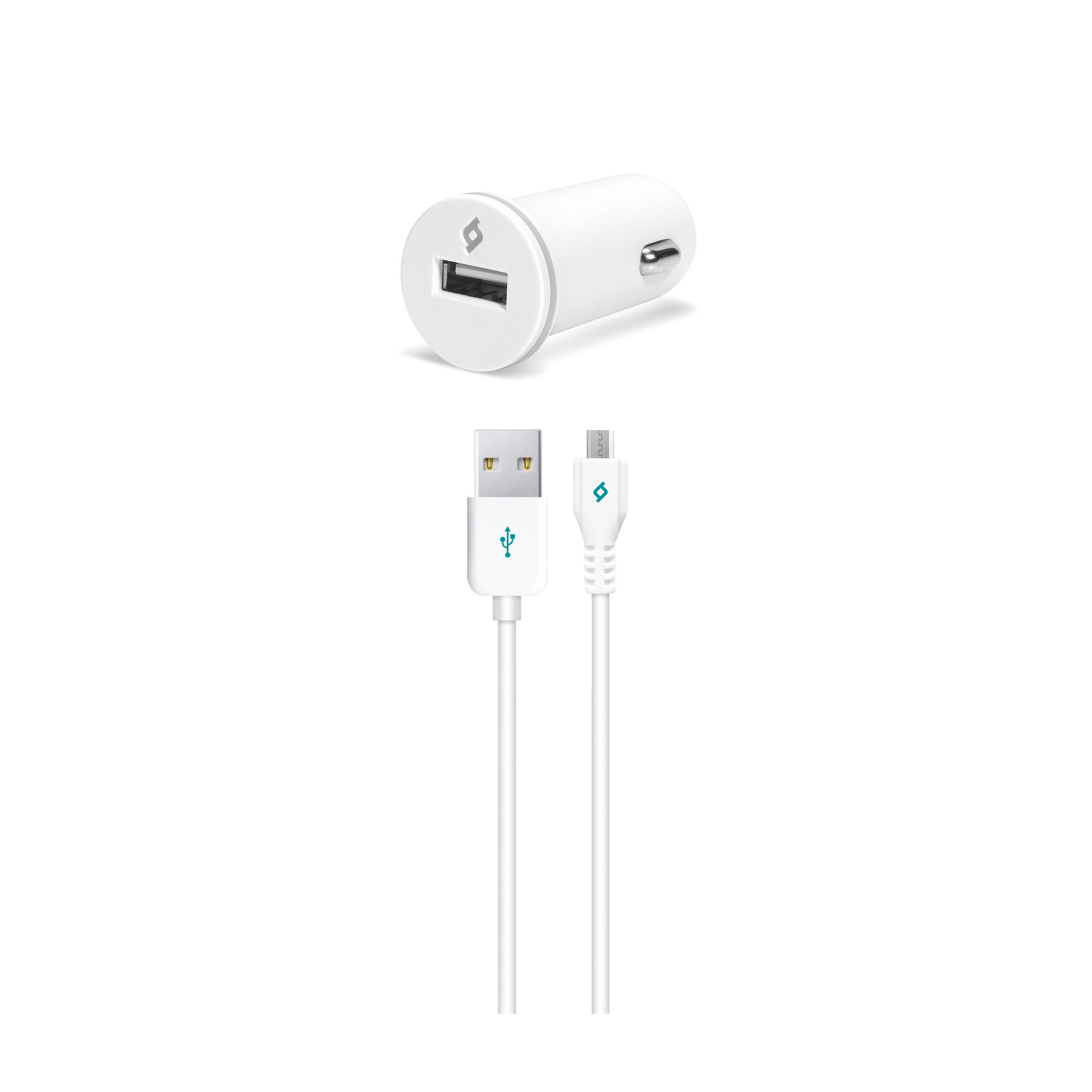 Ttec Compact Araç Şarj Cihazı Micro Usb 1.000Ma - Beyaz