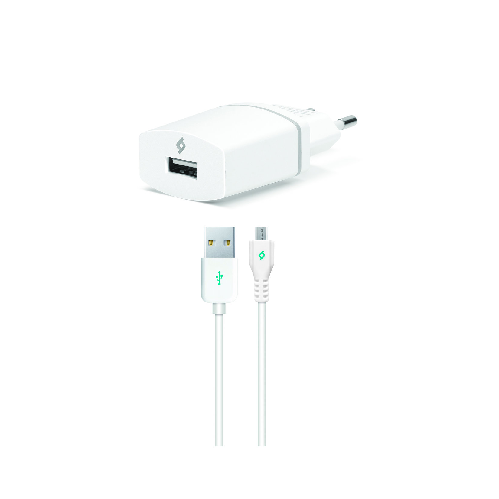Ttec Compact Seyahat Sarj Cihazı Micro Usb 1.000Ma Beyaz