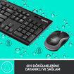 Logitech MK270 Kablosuz Klavye & Mouse Seti-Siyah - Görsel 4