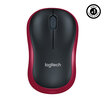 Logitech M185 Kablosuz Mouse - Kırmızı - Görsel 4