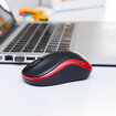 Logitech M185 Kablosuz Mouse - Kırmızı - Görsel 5