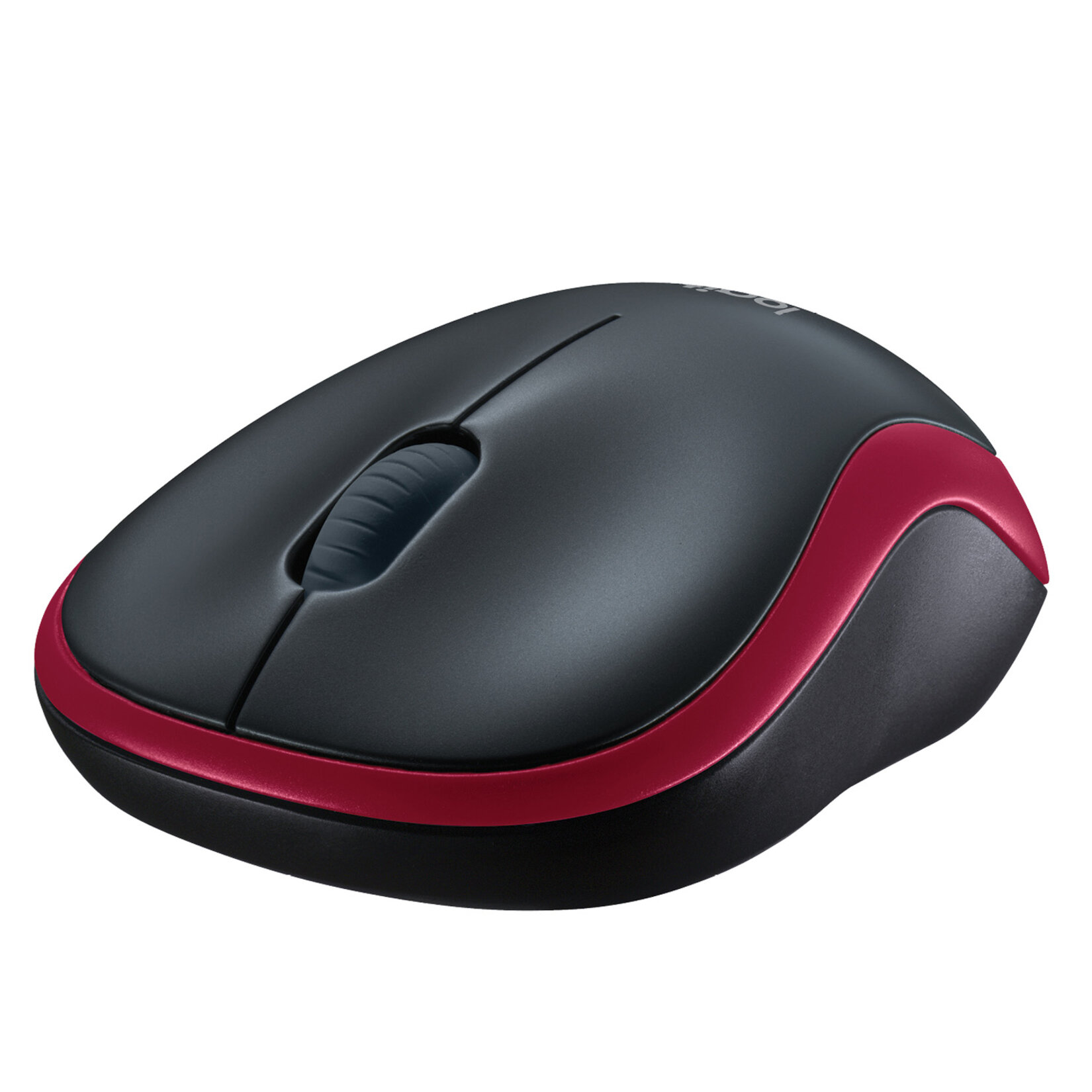 Logitech M185 Kablosuz Mouse - Kırmızı - Görsel 2