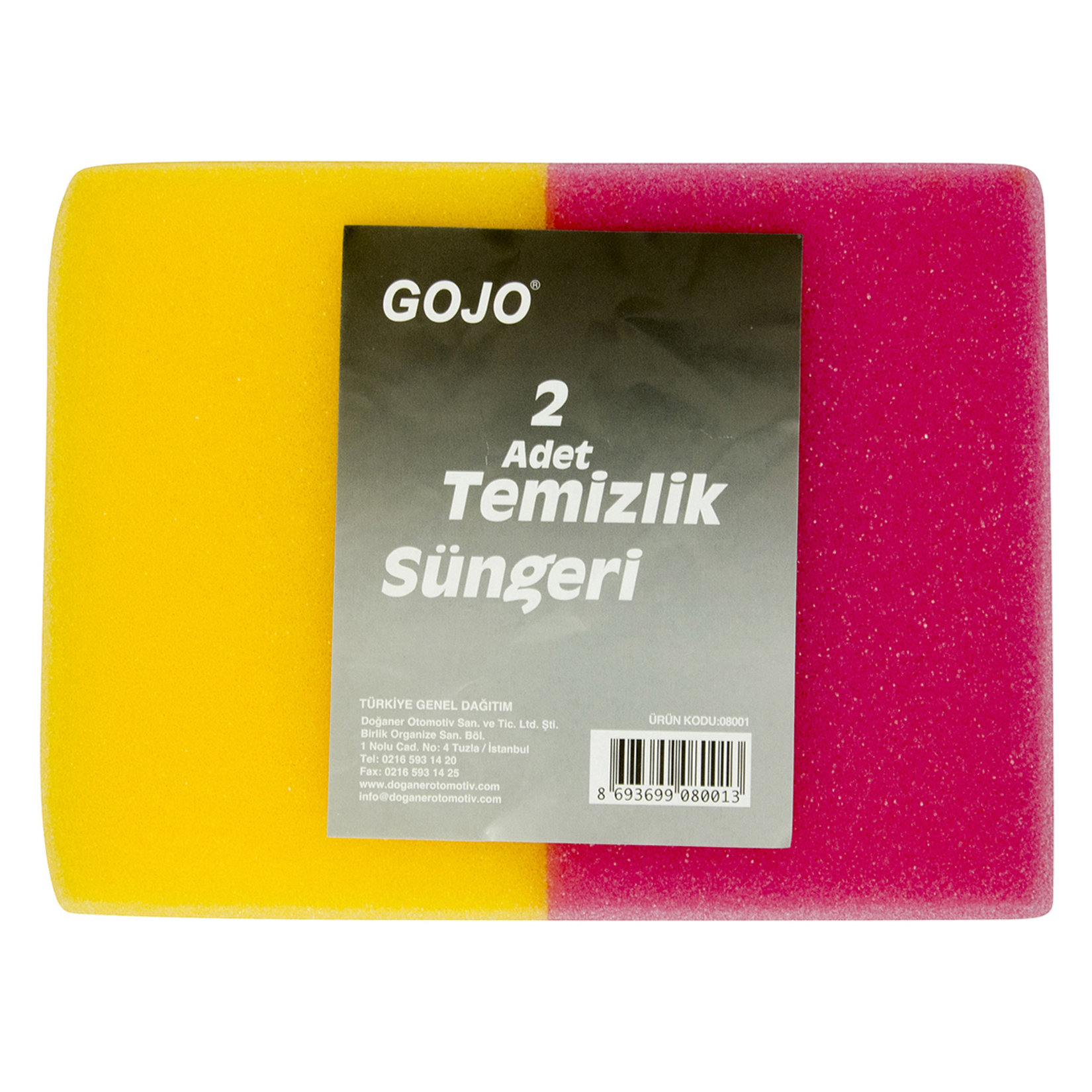 Gojo 2 Li Oto Yıkama Süngeri