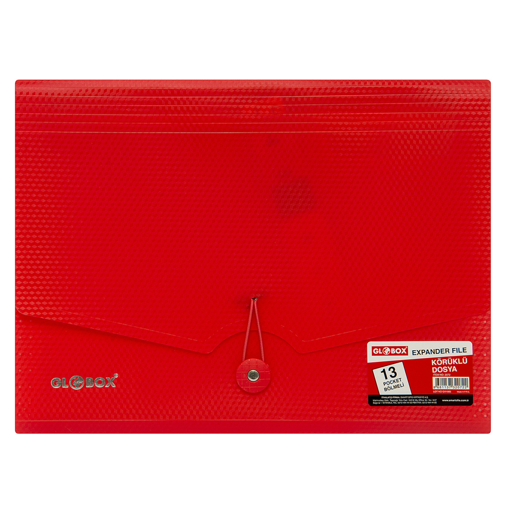 Globox 13 Bolmelı Dosya Mavi