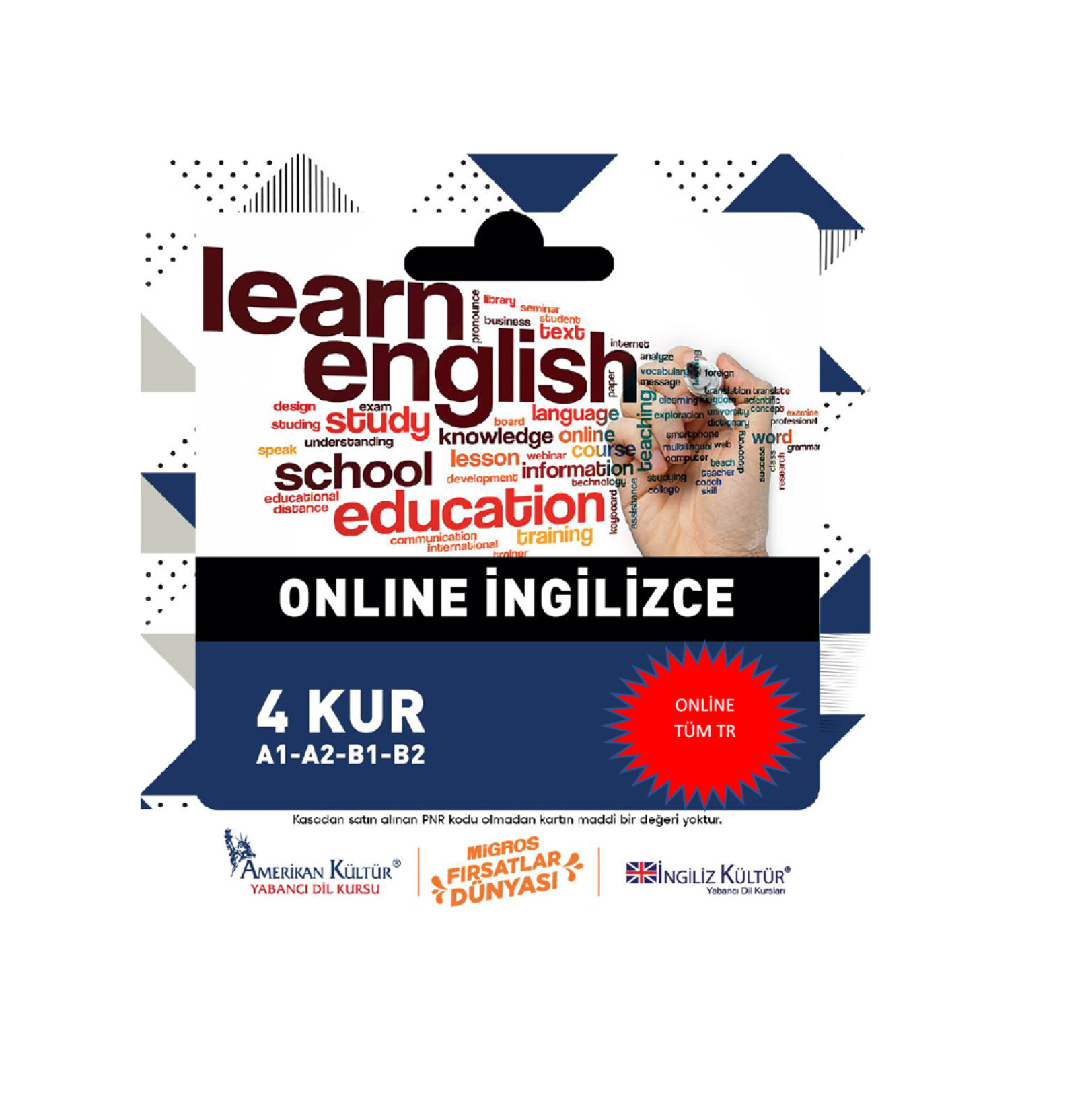 Amerikan Kültür&İngiliz Kültür Online İngilizce Pnr