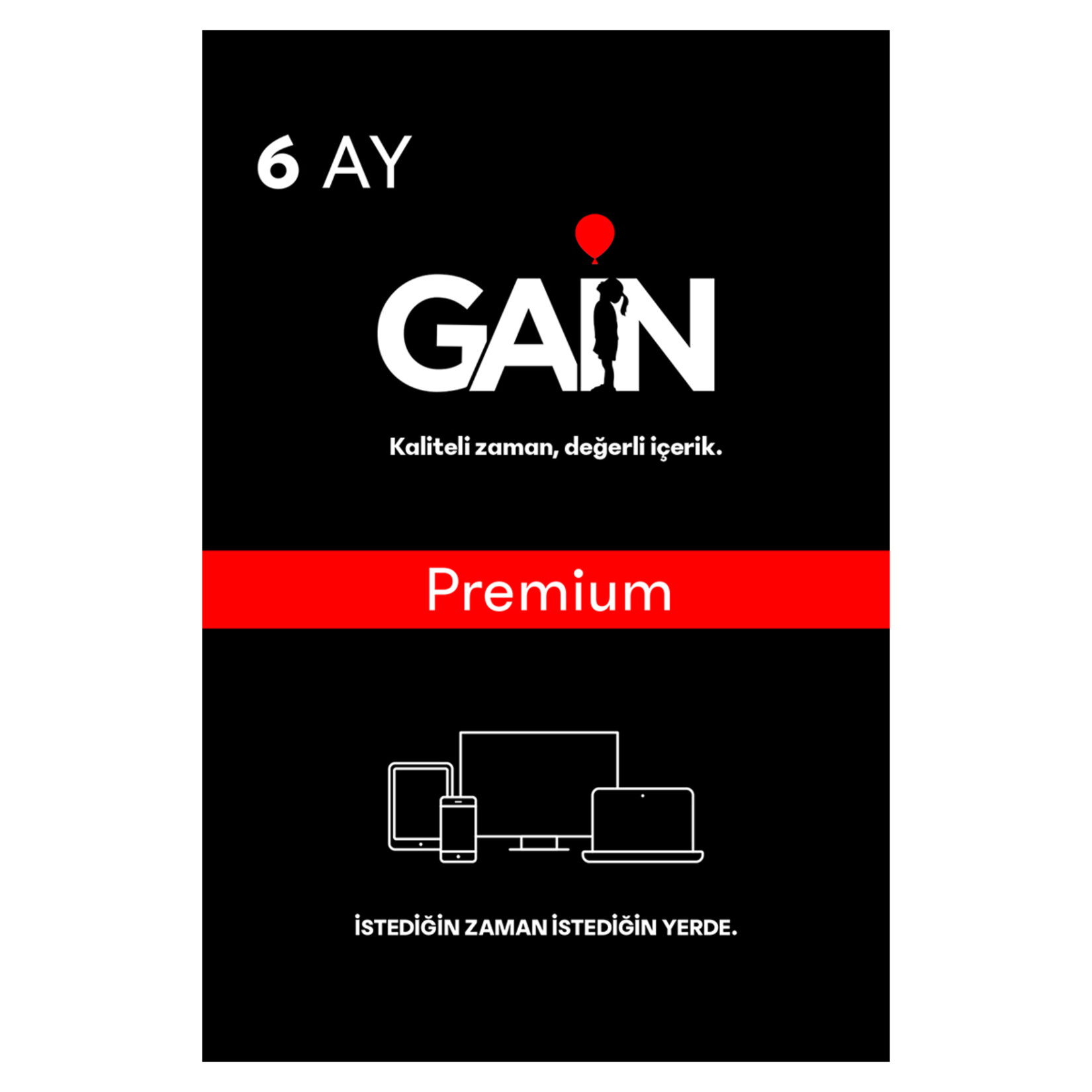 Gain 6 Aylık Abonelik - Görsel 1