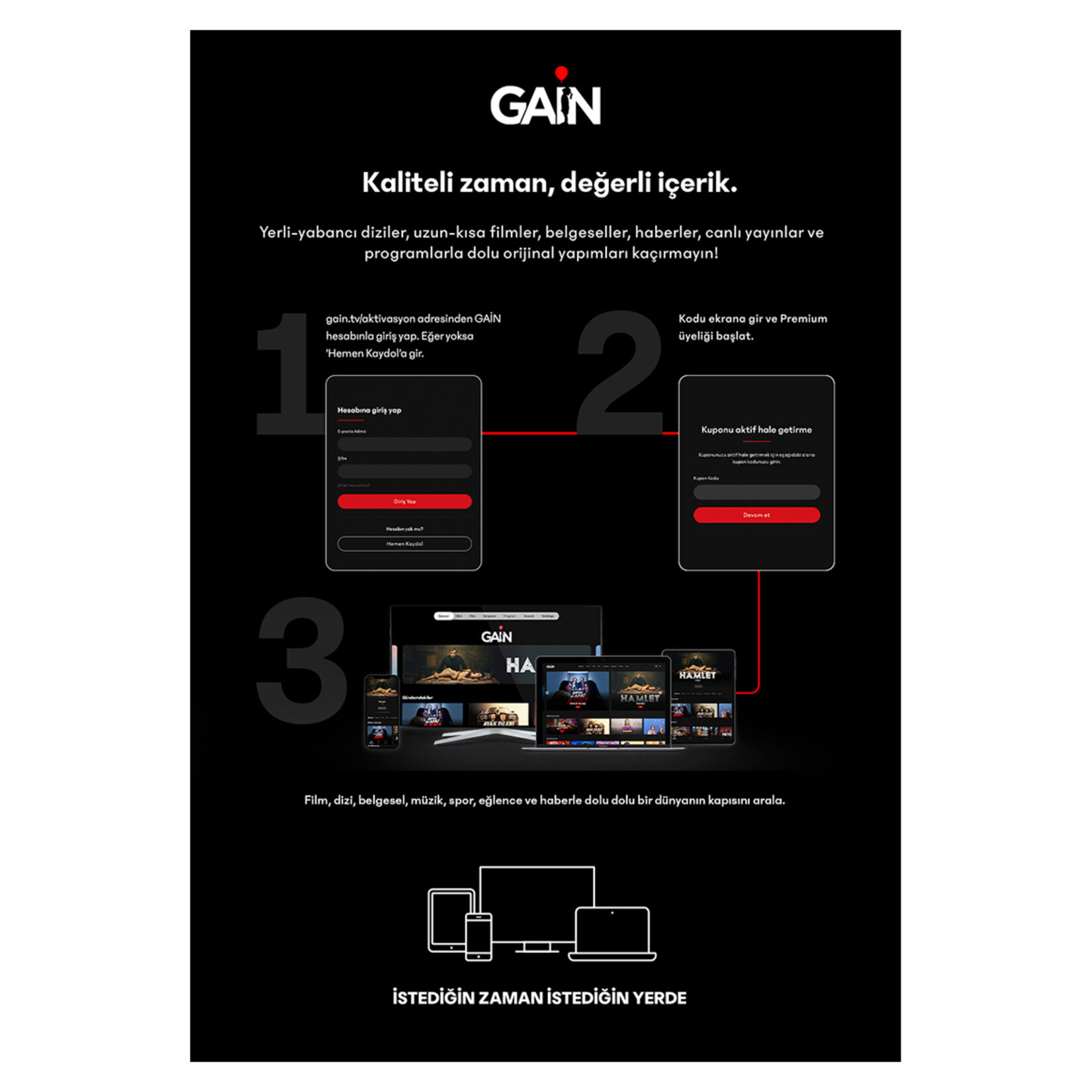 Gain 6 Aylık Abonelik - Görsel 2