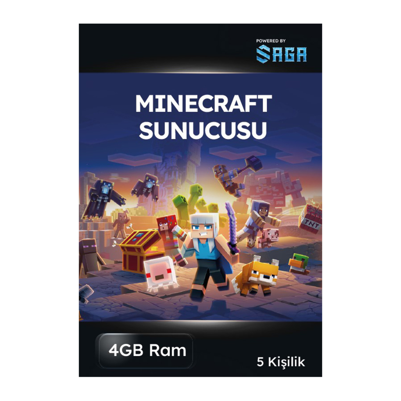 Minecraft 4 GB Ram Aylık Oyun Sunucusu