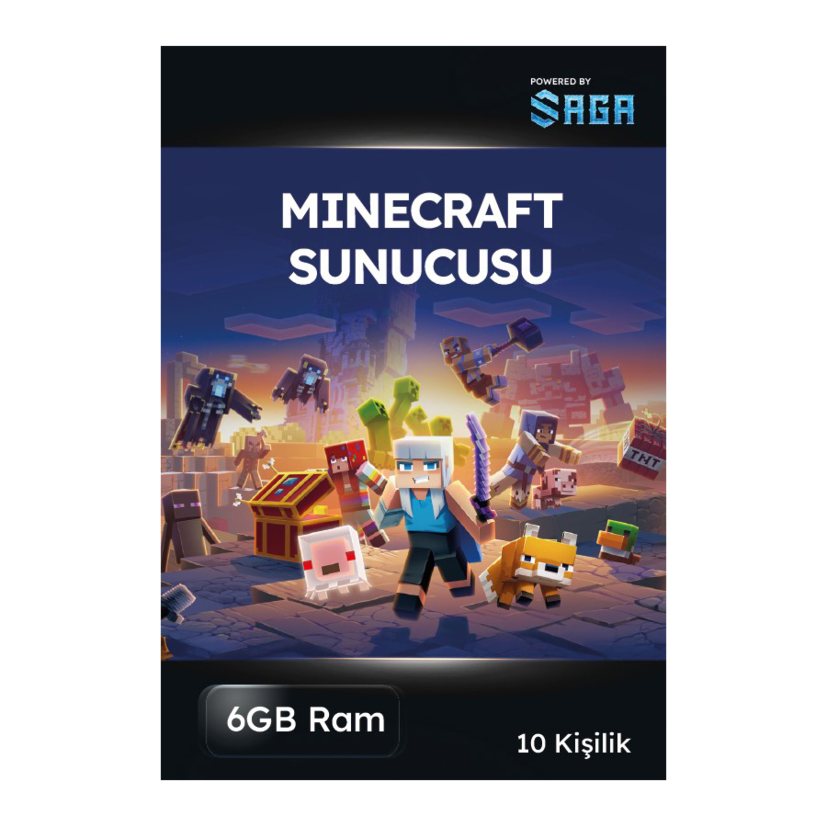 Minecraft 6 GB Ram Aylık Oyun Sunucusu