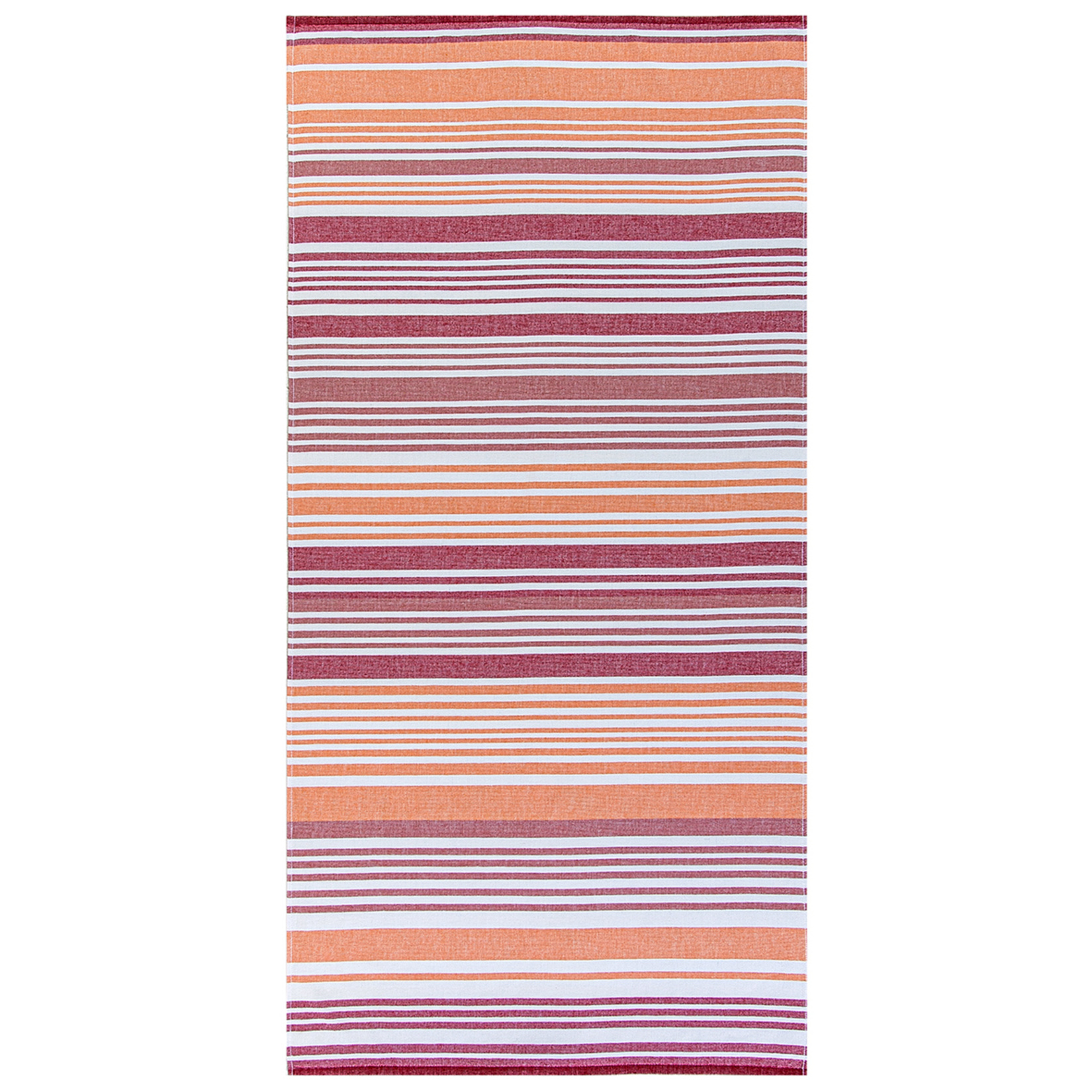 Maisonette Fouta Plaj Havlusu Bej-Bordo 75 x 150 Cm - Görsel 1