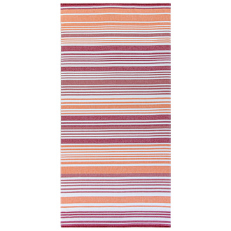 Maisonette Fouta Plaj Havlusu Bej-Bordo 75 x 150 Cm