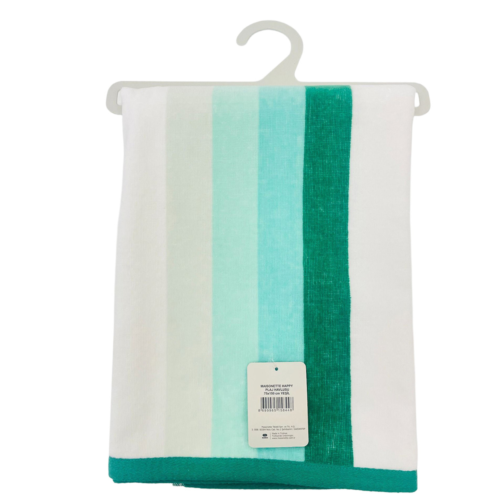 Maisonette Happy Plaj Havlusu Yeşil 75 x 150 Cm - Görsel 2