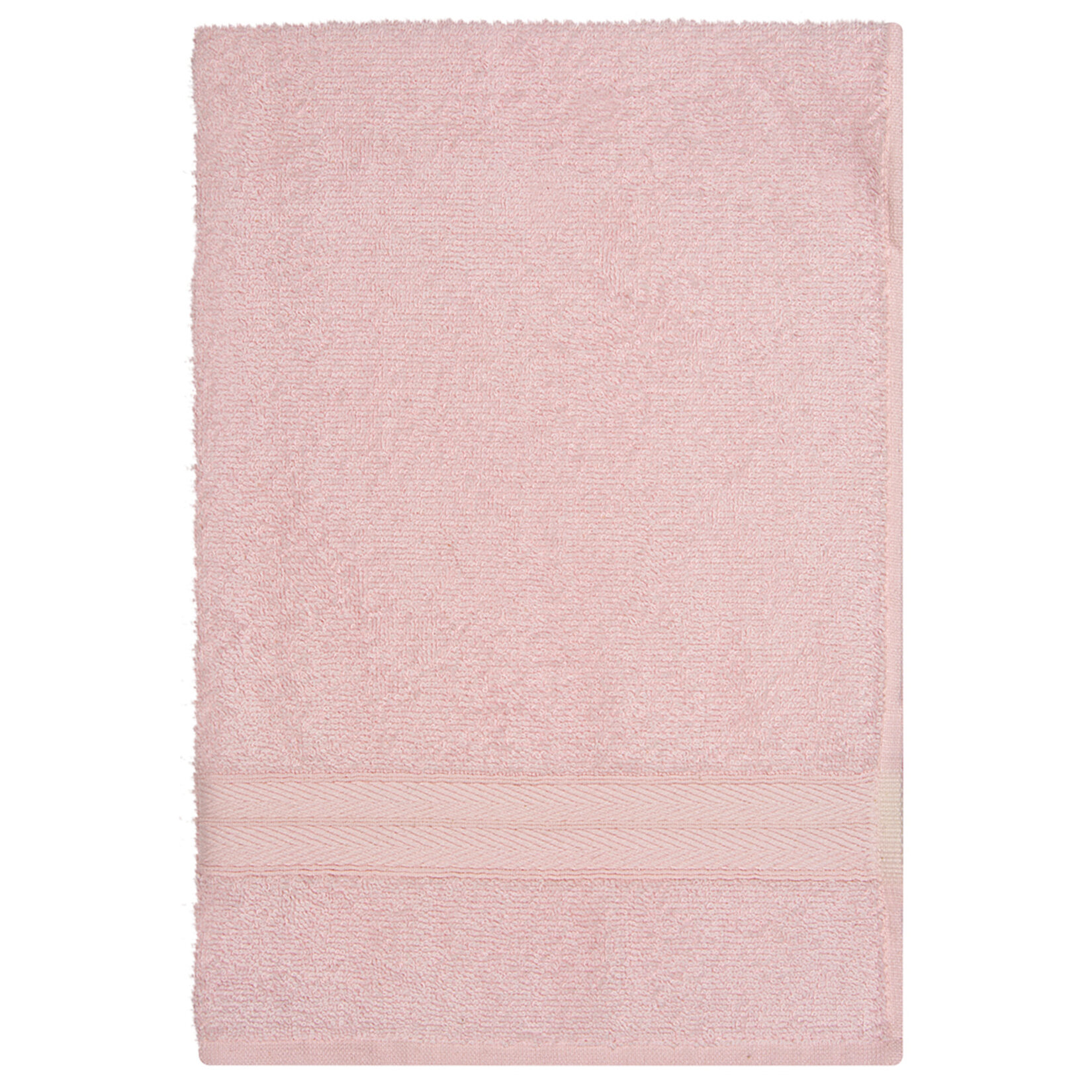 Chysis 50X70 Pamuklu Bordürlü Havlu Pembe