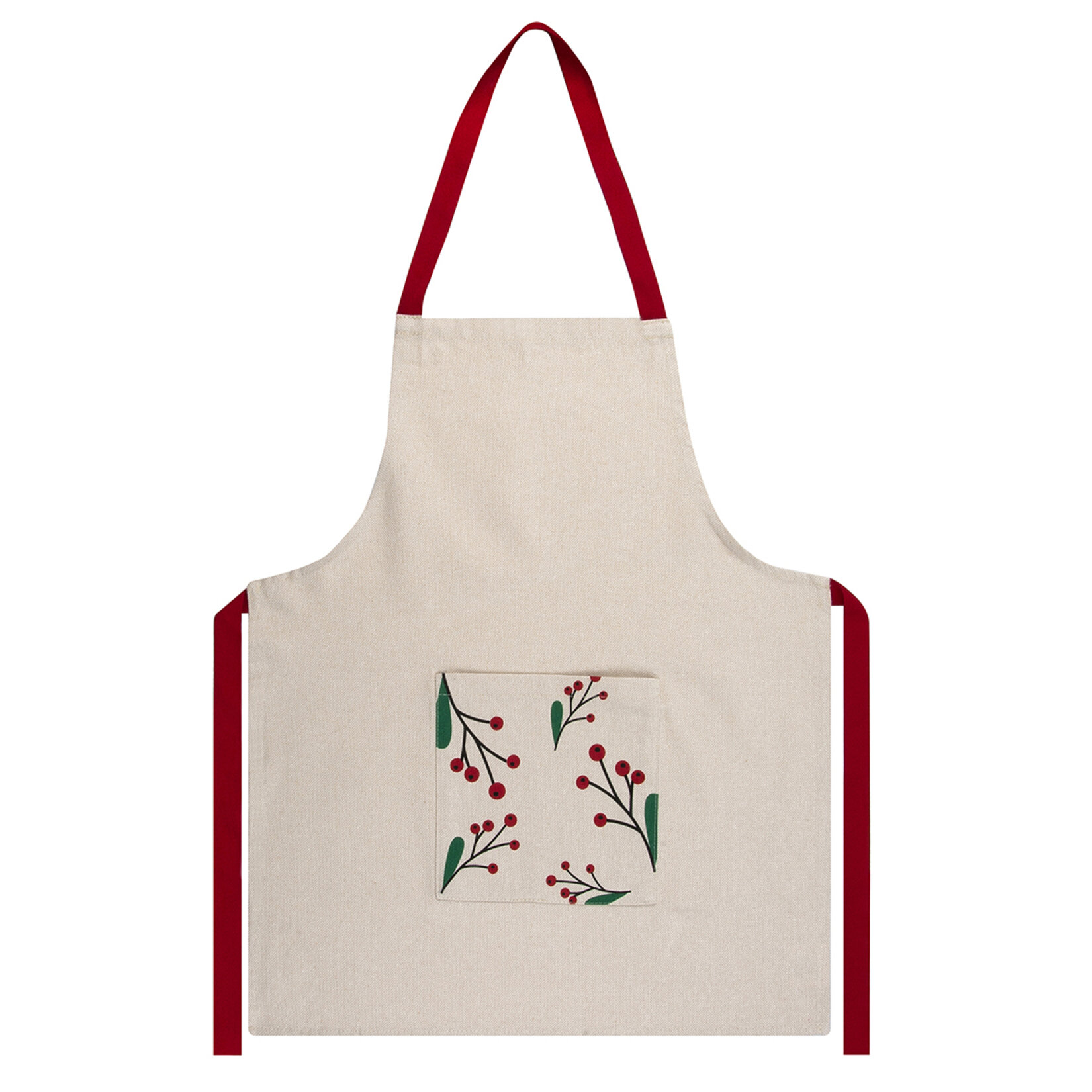 Samteks Faralya Kokina Desenli Mutfak Önlüğü